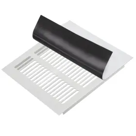 Uxcell 679134859367 9.9 Inch X Magnetic Vent Cover Floor Wall Air Registers White