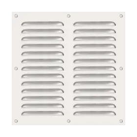 Uxcell 679134993627 12x12 Inch Stainless Steel Vent Cover Grille Ventilation Built-in Mesh Silver