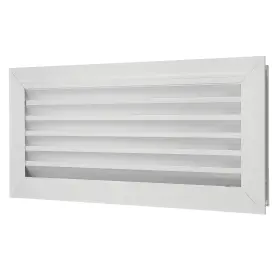 Uxcell 683867336583 Door Air Vent Cover 20 Inch X 8 Aluminum Grille Ventilation Louvered