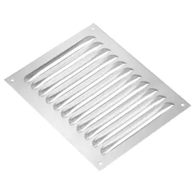 Uxcell 724117705763 10 X Inch Vent Cover 304 Stainless Steel Air Grille Ventilation