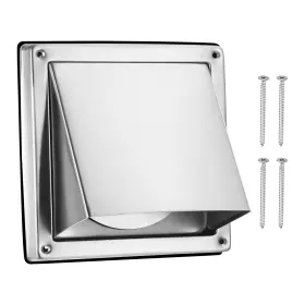 Uxcell 767153460555 Dryer Vent Cover 4 Inch External Extractor Wall Exhaust Non Return Flap