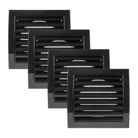 10m4 Vent Systems 4ftft Inch Black Pack Of 4 Air Cover -