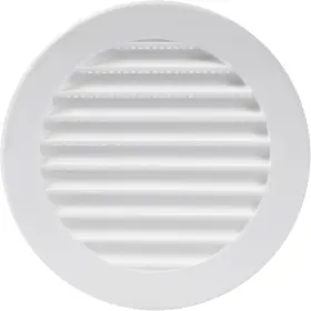 Vent Systems 313028369357 4ftft Inch White Soffit Cover - Round Air Louver Grill Co