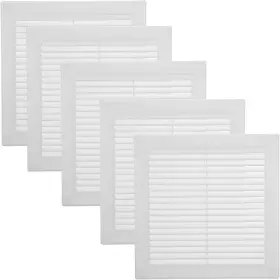 Vent Systems 313032585576 6 Inch X Opening Dimensions - Pack Of 5 Plastic White Soffi