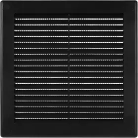 Vent Systems 313035896815 6 Inch X Opening Dimensions Plastic Black Soffit Cover
