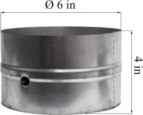 Vent Systems 313043712732 6ftft Inch Backdraft Damper - Backflow Shutter Heavy-duty Inline Sp #2