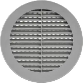 Vent Systems 313045328313 6ftft Inch Grey Soffit Cover - Round Air Louver Grill Cov