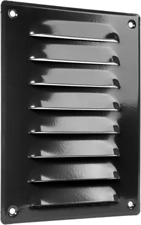Vent Systems 445032952928 5.5 Inch X 7.5 Overall Dimensions - Black Air Cover Me
