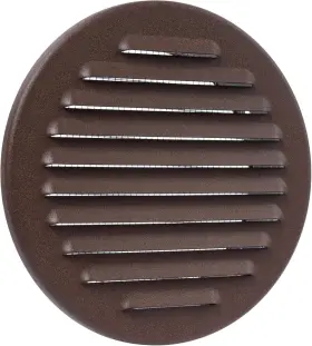 Vent Systems 711181126037 5ftft Inch Brown Soffit Cover With Integrated Mesh - Round Galva