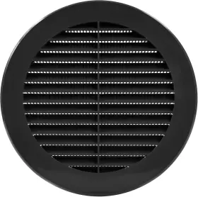 Vent Systems 711181876901 6ftft Inch Black Soffit Cover - Round Air Louver Grill Co