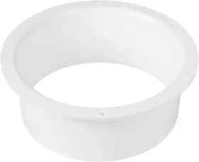 Vent Systems 744759462886 6 Inch Air Duct Connector Flange Straight Ventilation Pipe P #2