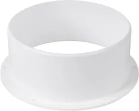 Vent Systems 744759462886 6 Inch Air Duct Connector Flange Straight Ventilation Pipe P