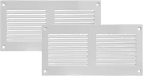 Vent Systems 744759886125 8ftft X 4ftft Inch Overall Dimensions Pack Of 2 White Air Duct C