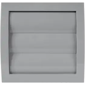 Vent Systems 751037230347 4-inch Gray Air Cover Dryer And Bathroom Exhaust Pipe Louvered Outdoor Open