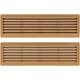Vent Systems 751037230798 18ftft X 5ftft Inch Door Air Register - Sided Louvers Ventilation Grille #2