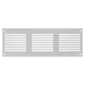 Vent Systems 751037232709 12ftft X 4ftft Inch White Air Cover Metal Return Grill With Built In Pest G