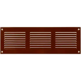 Vent Systems 751037232716 12ftft X 4ftft Inch Overall Dimensions - Brown Air Duct Cover Metal Retu