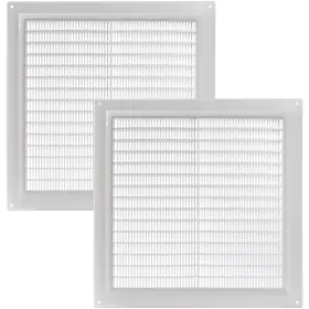 Vent Systems 751037233799 8ftft X 8 Inch Pack Of 2 Air Cover Plastic Return Grill Hvac