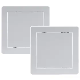 Vent Systems 751037234468 White Abs Plastic - Access Panel 6 X Inch Pack Of 2 Door For Dry