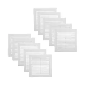 Vent Systems 751037239319 4.5 X Inch White Soffit Cover - Pack Of 10 Flat Square Air Ven