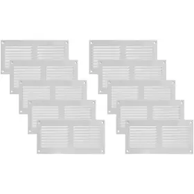 Vent Systems 751037239883 8ftft X 4ftft Inch Overall Dimensions Pack Of 10 - White Air Duct Cover