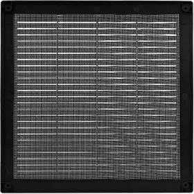 Vent Systems 752277001049 10ftft X Inch Black Soffit Cover Flat Square Air Louver Grille Cove #2
