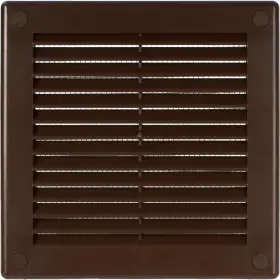 Vent Systems 752277001094 4.5ftft X Inch Brown Soffit Cover Flat Square Air Louver Grille Co