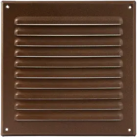 Vent Systems 752277001896 8 Inch X - Brown Metal Cover Square Soffit Air Louver G