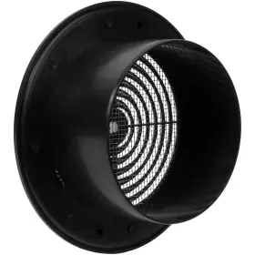 Vent Systems 752277003128 5ftft Inch - Black Plastic Dismantable Ceiling Grille Round Air Louv #2