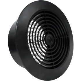 Vent Systems 752277003128 5ftft Inch - Black Plastic Dismantable Ceiling Grille Round Air Louv