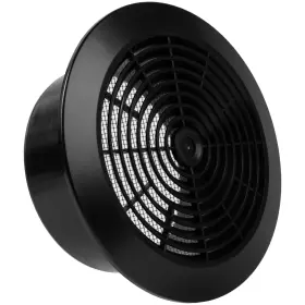 Vent Systems 752277003135 6ftft Inch Black Plastic Dismantable Ceiling Grille Round Air Louver Grill Co