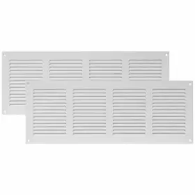 Vent Systems 752277003777 16 Inch X 6ftft White Air Cover Metal Return Grill With