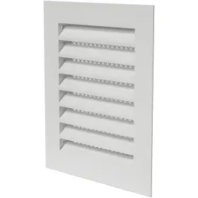 Vent Systems 752277003883 6 Inch X 8 White Soffit Cover - Air Louver Grill Built-