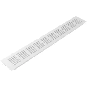 Vent Systems 752277005160 16 X 2.4 Inch Outer Dimensions Air Supply Ventilation Grille - White Alum