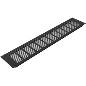 Vent Systems 752277005375 20 Inch X 4 Overall Dimensions - Brown Aluminum Rectangle Ventilation G