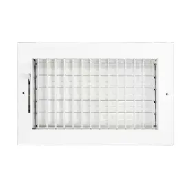 Venti Air 313021283216 10 In X 8 Adjustable Single Deflection 1 Way Supply Register For Duct Openi