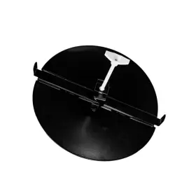 Venti Air 744759418791 12 Inch Round Butterfly Damper For T-bar Drop Ceiling Lay In Diffusers With