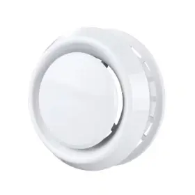 Vents-us 313054516534 4 Inch Round Plastic Ceiling Air Diffuser Vent With Mounting Flange