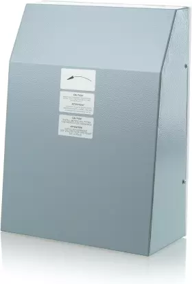 Vents-us 689995065128 Vcn 100 Wall Mounted Exterior Exhaust Centrifugal Fan With Up To 238