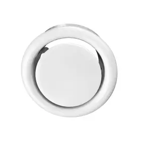 Vents-us 726084074743 4 Inch Round Steel Ceiling Air Vent Cover Diffuser