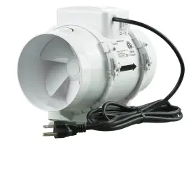 Tt-125 Vents-us 126 Cfm Power 5 Inch Mixed Flow In-line Duct Fan