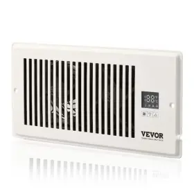 Vevor 840349926322 Register Booster Fan Quiet Vent 4 Inch X 10 Holes Smart White