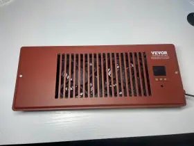 Hab-412b Vevor Register Booster Fan 4x10 Inch Tested With Remote No Adapter
