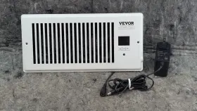 Zcztqfsb410ingech Vevor Quiet Register Booster Fan Heating / Cooling 4 X 10 Inch Registers White