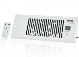 Zcztqfsb412in1cl6 Vevor Quiet Register Booster Fan Heating / Cooling 4 X 12 Inch Registers White