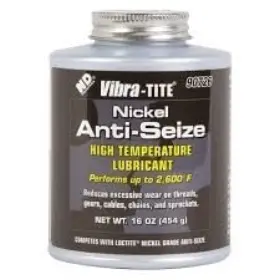 90726 Vibra-tite Anti Seize Lubricant Nickle 16 Oz Jar With Brush