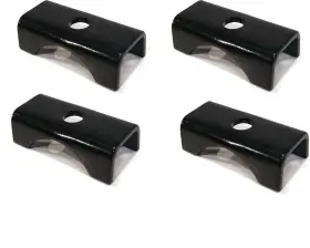 Virtionz 661537005762 Trailer Axle Spring Perch Seats For 3 Inch Round Tube Mount Steel Weld O