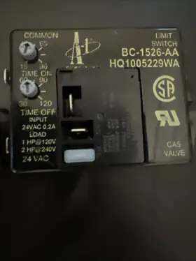 Hq1005229wa Watsco Heatcraft Zettler 1065750 A-1 Components Bc-7070-am Fan Timer Icp 1005229 #3