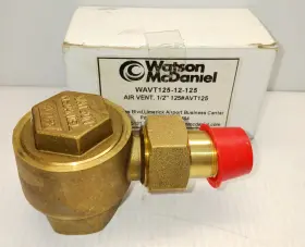 Wavt125-12-125 Watson Mcdaniel Avt125 New Thermostatic Air Vent 1/2 Inch #125