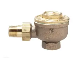 36040 Watts 1/2 Inch Brass Thermostatic Radiator Angle Steam Trap Npt